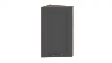 Шкаф навесной торцевой Одри ВТ_72-40(45)_1ДР Дуб Сонома трюфель/Серый шелк_10