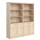 Шкаф высокий 2-х секционный с малыми дверьми RHC 180.5 Дуб Девон_3