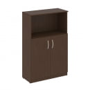 Шкаф средний широкий (2 низкие двери ЛДСП) NOVA S В.СТ-2.1 Венге Цаво_5