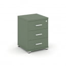 Тумба опорная/приставная с 3-мя ящиками CONCEPT CN.TUO-001 B/W Кобо Белый_24