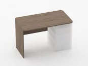 Стол прямой под встроенную тумбу Glassy 1.101.12Пр Дуб Верцаска_5