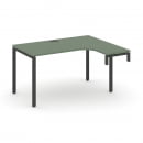 Стол-надставка на опорную тумбу (правый) CONCEPT CN.OSAN-002(R) Кобо Антрацит_5