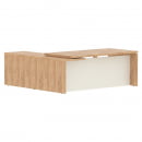 Стол руководителя правый Torr LUX TLCT 2020 R Дуб Бофорд Латте_5