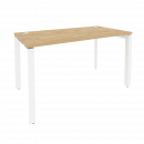 Стол рабочий на П-образном м/к ONIX O.MP-SP-3.7 Тиквуд Светлый/Белый_66