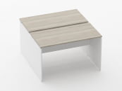 Рабочий модуль Deka ЛДСП каркас 75.125.12 Дуб Сантана светлый/Белый_43