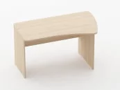 Стол эргономичный Glassy 1.12.14Пр Бук светлый_13