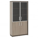 Шкаф комбинированный правый WOOD&STONE СФ-534894 Бетон Чикаго темный Дрифтвуд_15