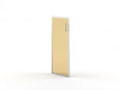 Дверь стекло в алюминии В-522 L алюминий_19