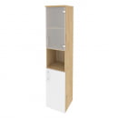 Шкаф высокий узкий правый ONIX O.SU-1.4(R) Тиквуд Светлый/Белый_72