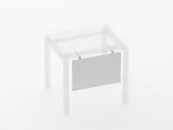 Щит передний Deka 8.10.06 Белый (без крепления)_0