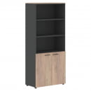 Шкаф с одним комплектом глухих малых дверей JAY JHC 85.5 Дуб Каньон Антрацит_6