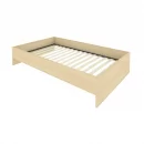 Кровать с ортопедическим основанием без изголовья LIGHT С-К-120 Клен_0