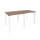 Рабочая станция на П-образном м/к ONIX O.MP-RS-2.0.7 Дуб Аризона/Белый_122