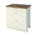 Стол кухонный (3 ящика с системой плавного закрывания) Тиффани 19.92_19