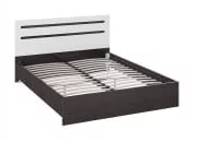 Кровать Фьюжн ТД-260.01.03 Белый глянец Венге Линум_0