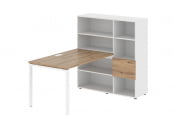 Рабочая станция EDIS EURST 1213 Дуб Денвер светлый Белый Белый_65