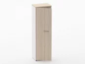 Шкаф для одежды 4 узкий Deka 10.19.302Л Дуб Сантана светлый/Белый_63