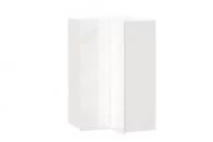 Шкаф кухонный угловой 600 с 2 дверями высокий Шервуд ЛД 281.570.000.170 Белый Белый глянец_28