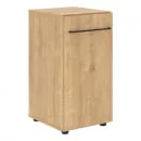 Шкаф колонка с глухой малой дверью LOFTIS LLC 40.1 Дуб Бофорд_15