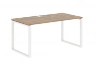 Стол письменный EDIS EQST 1580 Дуб Денвер светлый Белый_34