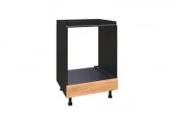 Тумба кухонная 600 для встраиваемой техники Шервуд ЛД 281.250.000.147 Белый Белый глянец_11