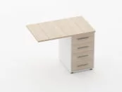 Тумба приставная Deka 9.05.10 Туя/Белый_20