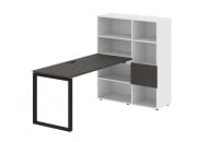 Рабочая станция EDIS EQRST 1115 Мокко Черный Белый_24