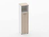 Шкаф 3 узкий закрытый с нишей Deka 10.16.13Пр Туя/Белый_26