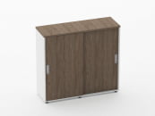 Тумба-купе высокая для рабочего модуля Deka 9.03.125 Дуб Сантана светлый/Белый_10