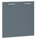 Двери низкие Torr LUX TLLD 42-2 Серо-голубые_22