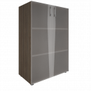 Шкаф книжный средний со стеклом YALTA LT-ST 2.4 Вяз Благородный_32