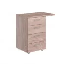 Тумба приставная XLC-4D.2 Дуб Сонома_2