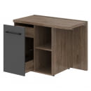 Тумба приставная MCRT 1055L Антрацит/Кария Пальмира_1