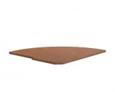 Полка заверщающая для угловой стойки PC-5.2 L Ясень шимо_1