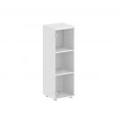 Шкаф средний со стеклом Sigma SG.814.WH.GL Белый_46