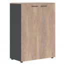 Шкаф с глухими средними дверьми JAY JMC 85.1 Дуб Каньон Антрацит_10