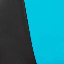 Черно-голубая экокожа