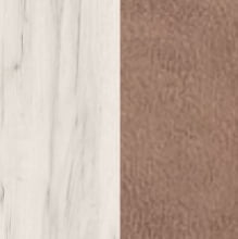 Дуб Крафт белый/Велюр 006