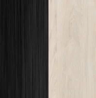 Металл черный/Денвер светлый