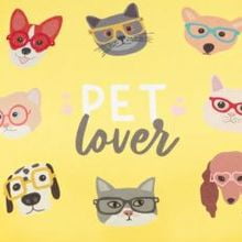 Pet Lover желтый
