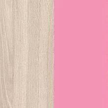 Ясень шимо светлый/Ярко-розовый