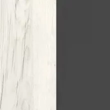 Дуб Крафт белый/Серый шифер