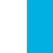 Белый/Голубой