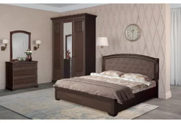 Шкаф трехдверный Парма 800 Дуб нортон темный Патина