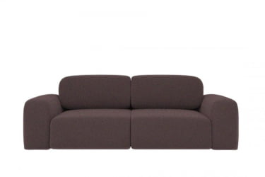 Офисный диван Сунне (Berhouse) Цвет фасада: Кофе рогожка; Тип: Прямой; Материал фасада: Микророгожка