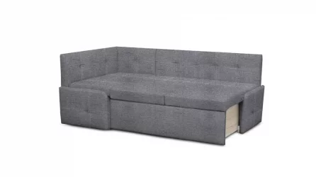 Уголок для маленькой кухни Вена рогожка Savana Plus Ash