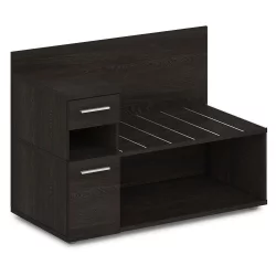 Тумба багажная с ящиком и дверью левый Ornata 	Н-444 Л Дуб Кентербери