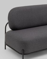 Диван Стоун рогожка Темно-серый