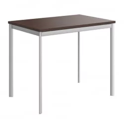 Стол прямой IMAGO-S СП-1.1S венге магия алюминий