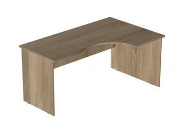 Стол компьютерный угловой Р.СКУ-16 (правый) Ясень светлый